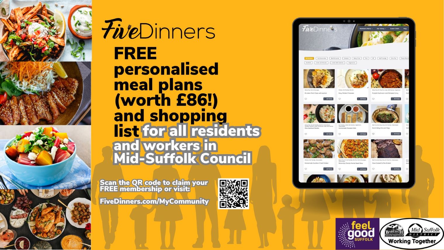 Mid Suffolk Five Dinners web pic