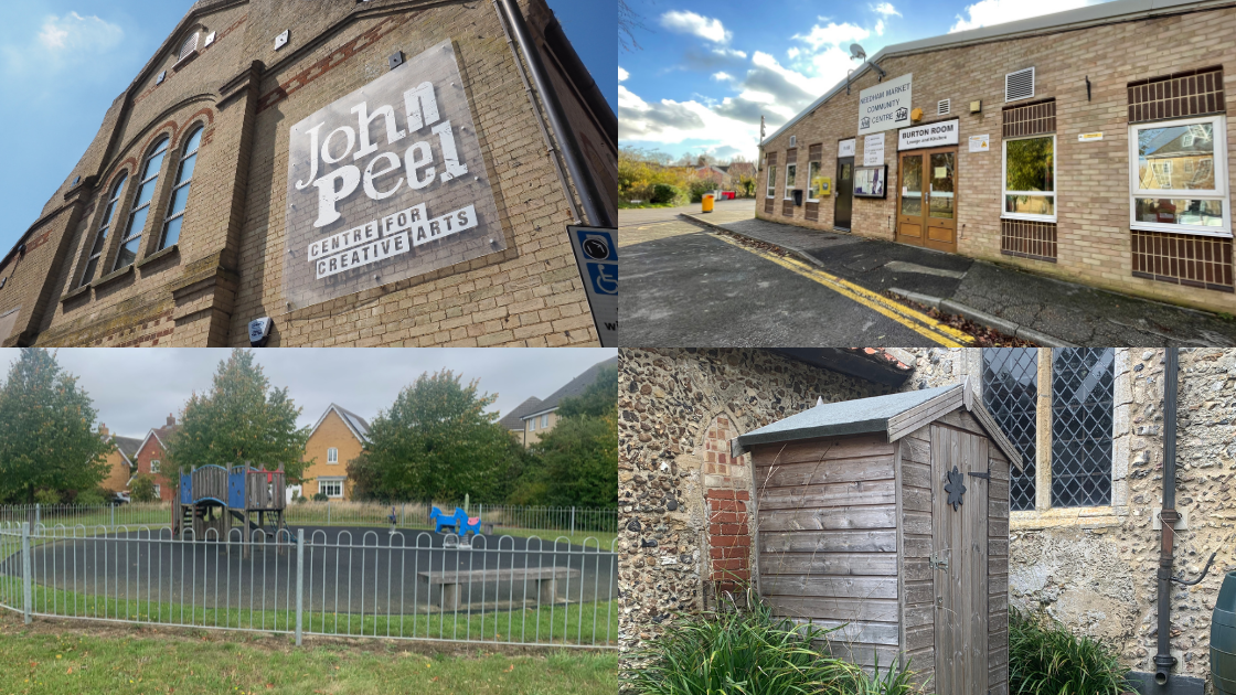 Successful CIL bids - John Peel Centre, Needham Market Community Centre, 'Big Park' and Bedfield Church