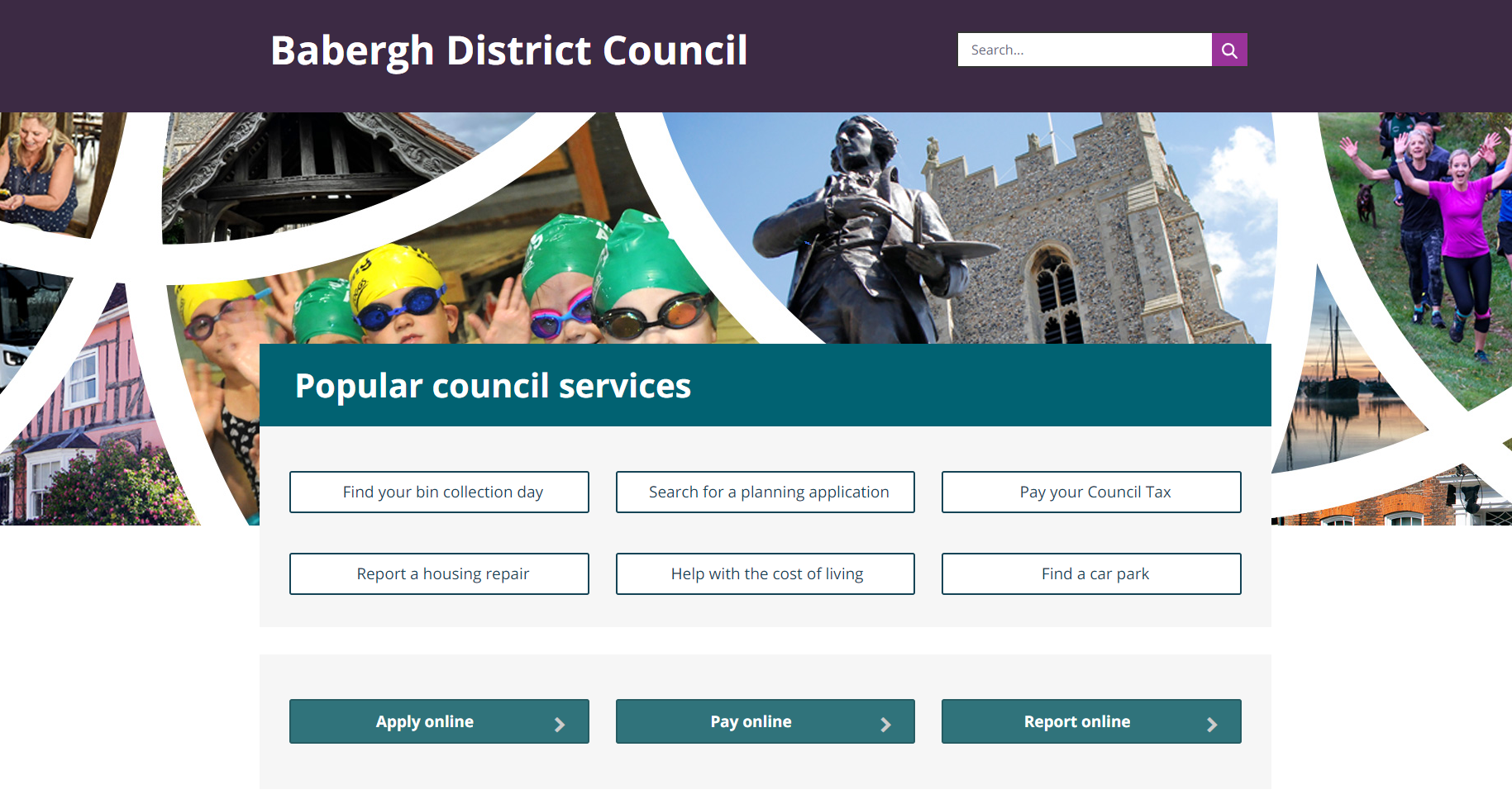 Babergh District Council website
