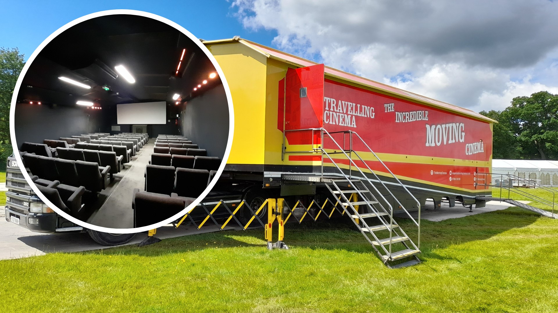 Incredible moving cinema bringing unique movie experience to Sudbury