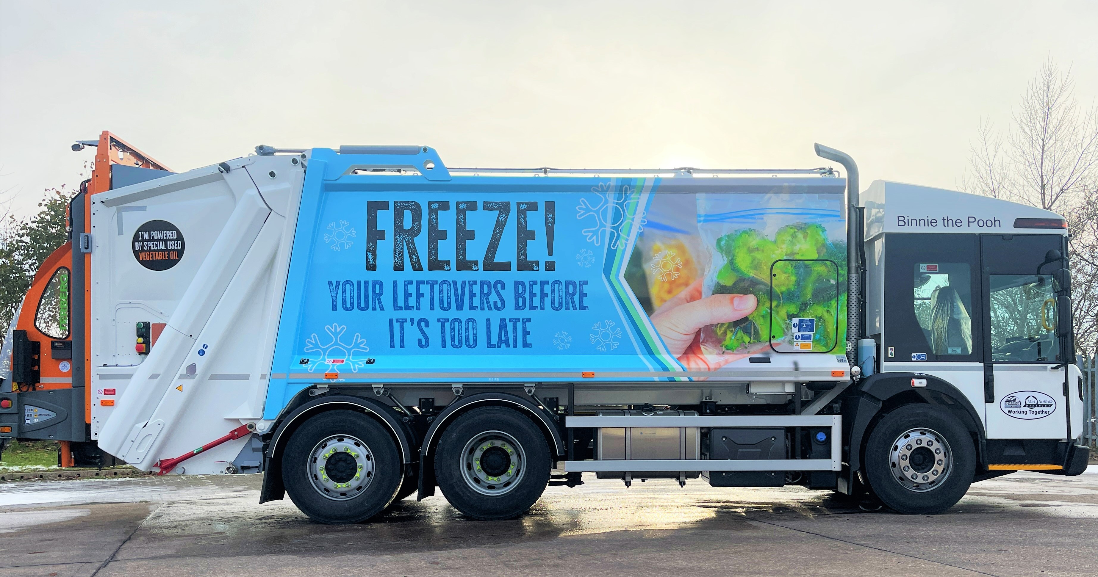 Food waste collections for Babergh and Mid Suffolk residents from 2026