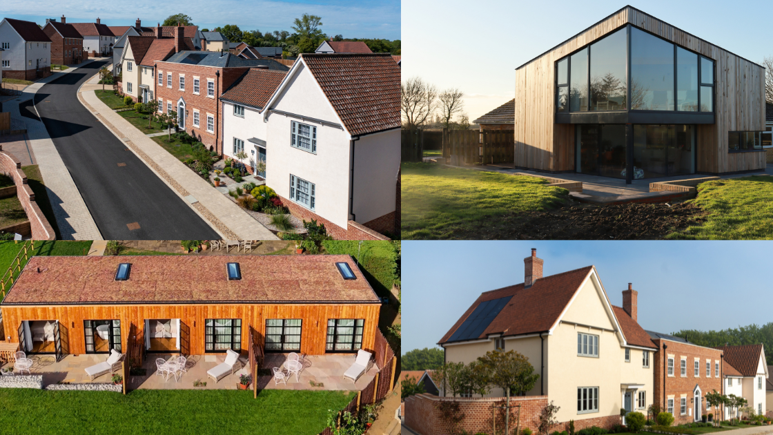 Best Residential Extension - Oaktree, Best Medium Volume New Housing Development - The Paddocks and Best Non-residential New Build - The Crown,