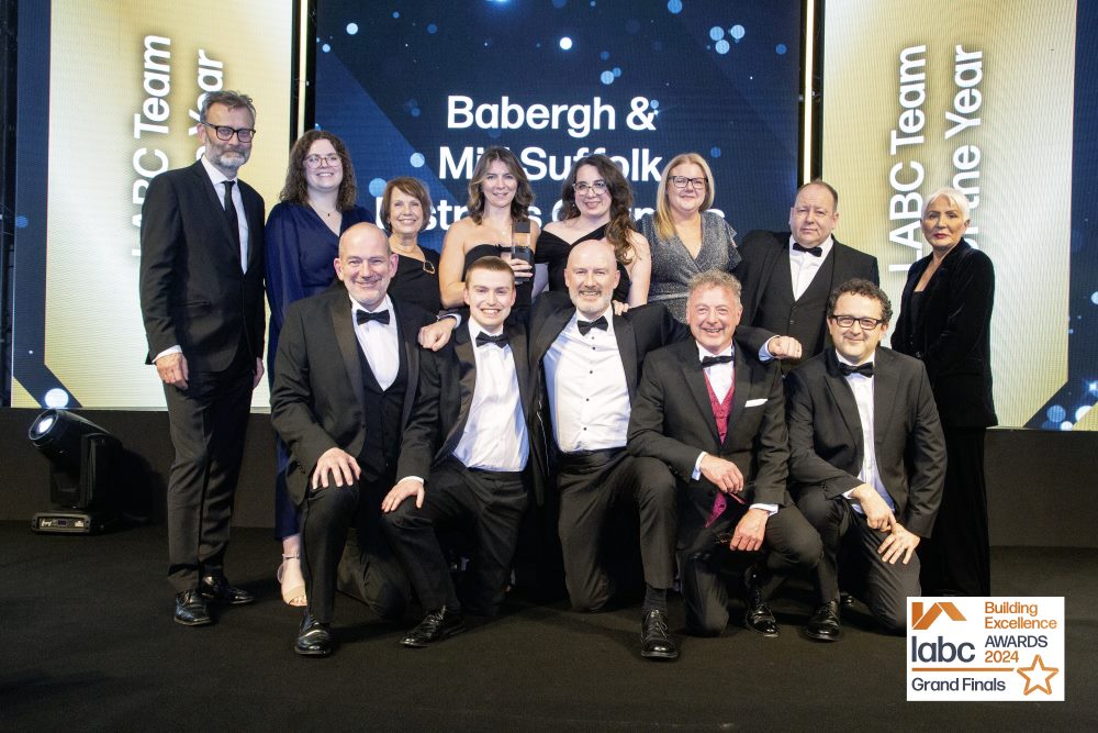 LABC Awards 2024 - Babergh and Mid Suffolk building control team